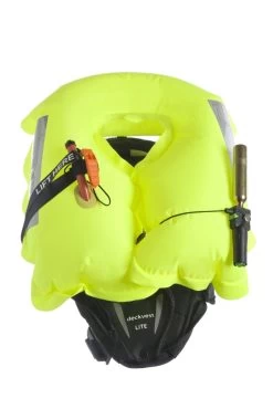 Spinlock Deckvest Lite 170 N Black -Professionelle Bootsausrüstung 12390 DE liteinflatedbladderfront