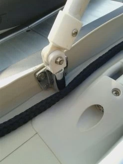 PLASTIMO Rudergabelbuchse Messing Verchromt -Professionelle Bootsausrüstung BiminiBuchse