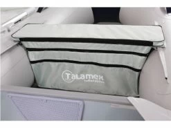 Talamex Sitz-Tasche Mit Kissen Grau 90x20cm