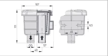 Kühlwasserfilter FTR140/13 3 Kühlwasserfilter FTR140/13 – Bild 3