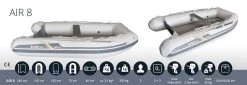 ZAR Mini AIR 8 Schlauchboot 13 ZAR Mini AIR 8 Schlauchboot -Professionelle Bootsausrüstung ZARminiAIR8