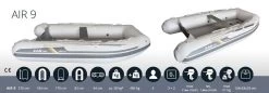 ZAR Mini AIR 9 Schlauchboot 13 ZAR Mini AIR 9 Schlauchboot -Professionelle Bootsausrüstung ZARminiAIR9