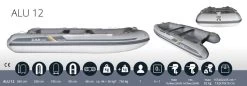 ZAR Mini ALU 12 Schlauchboot 13 ZAR Mini ALU 12 Schlauchboot -Professionelle Bootsausrüstung ZARminiALU12n