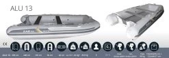 ZAR Mini ALU 13 Speedtube Schlauchboot -Professionelle Bootsausrüstung ZARminiALU13