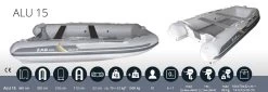 ZAR Mini ALU 15 Speedtube Schlauchboot -Professionelle Bootsausrüstung ZARminiALU15