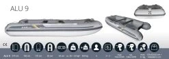 ZAR Mini ALU 9 Schlauchboot 7 ZAR Mini ALU 9 Schlauchboot -Professionelle Bootsausrüstung ZARminiALU9n