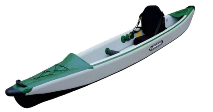 Allroundmarin Hartluftkajak Flair L - Singel-Kajak - Grün/Grau 1 Allroundmarin Hartluftkajak Flair L - Singel-Kajak - Grün/Grau