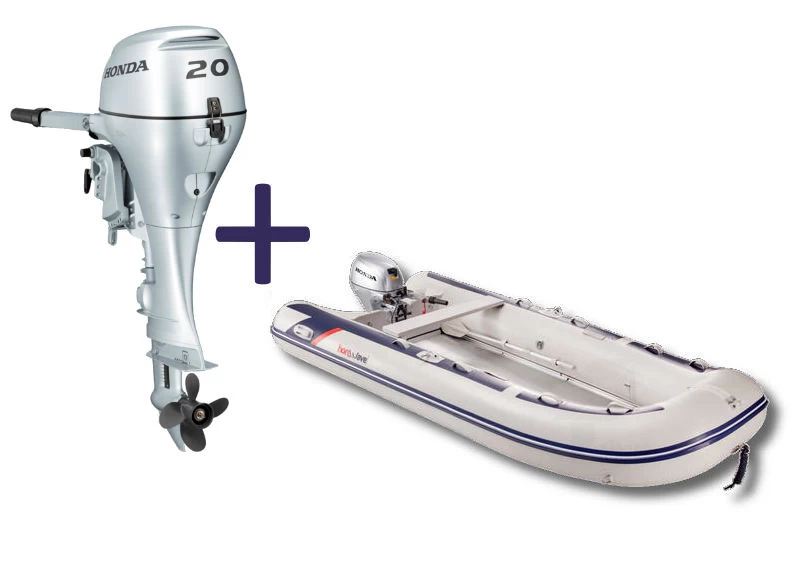 Honda Honwave T 40 AE3 + Honda BF 20 SHU