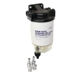 Lindemann Treibstofffilter / Wasserabscheider Aluminium