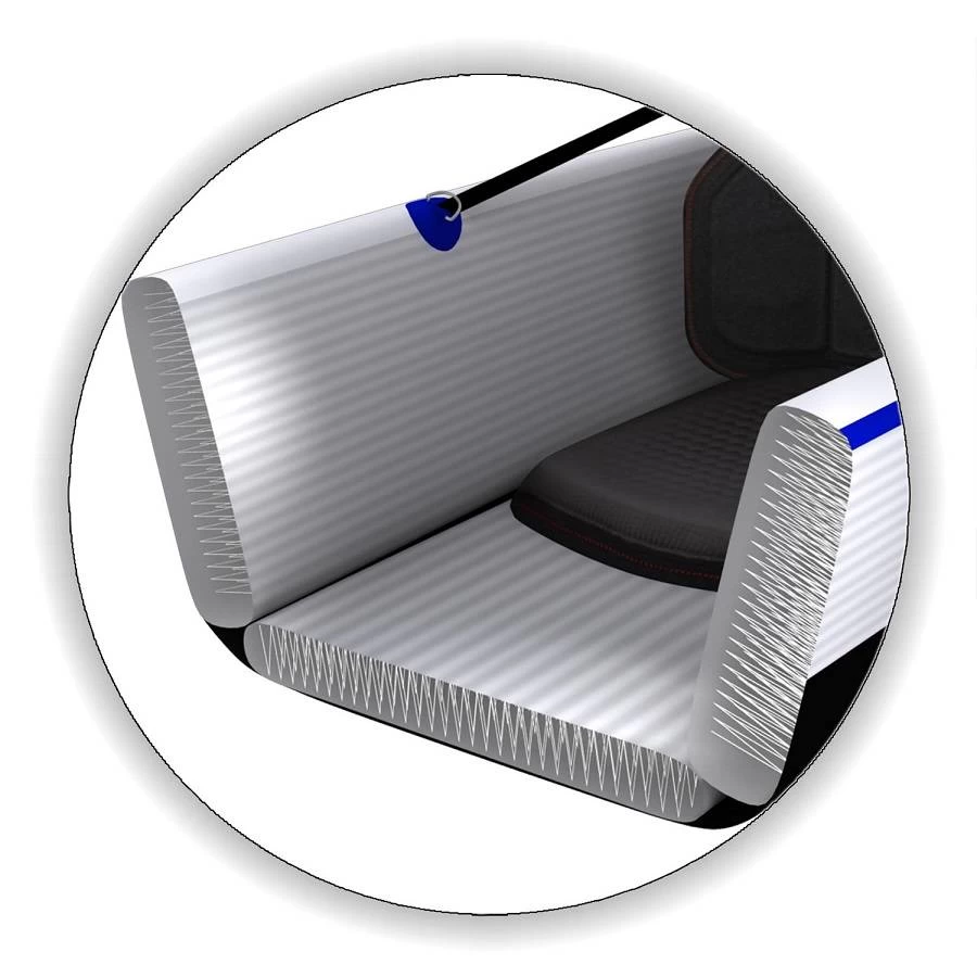 Allroundmarin Hartluftkajak Force L - Doppel-Kajak - Rot/Grau 8 Allroundmarin Hartluftkajak Force L - Doppel-Kajak - Rot/Grau – Bild 8