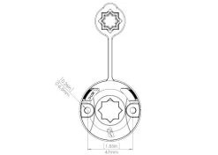 Railblaza Starport Schwarz 7 Railblaza Starport Schwarz -Professionelle Bootsausrüstung railblaza starport schwarz 03