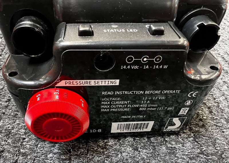 Scoprega GE 10-B Mit Batterie Elektrische Luftpumpe 4 Scoprega GE 10-B Mit Batterie Elektrische Luftpumpe – Bild 4