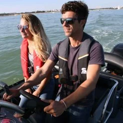 Secumar Rettungsweste Ultra 170 -Professionelle Bootsausrüstung secumar rettungsweste ultra 170 hawaiian ocean hellgrau orange 02